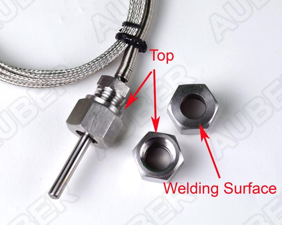 Stainless Steel 1/4 NPT Weld Bung - Click Image to Close